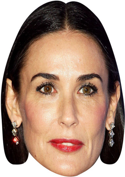 Demi Moore Tv Stars Face Mask