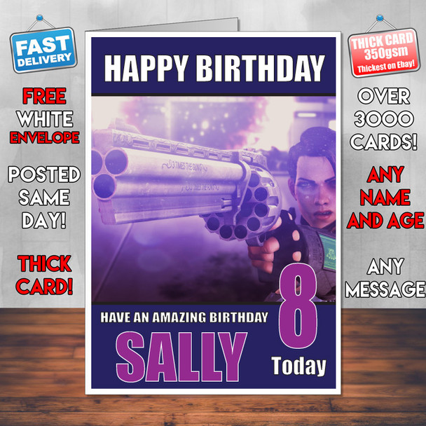 Bombshell Bm1 Personalised Birthday Card