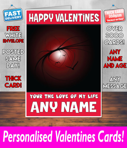 His Or Hers Valentines Day Card KE Design90 Valentines Day Card