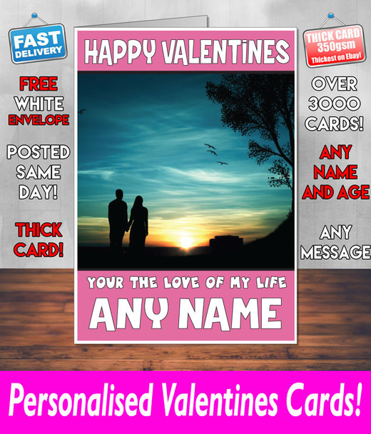 His Or Hers Valentines Day Card KE Design124 Valentines Day Card