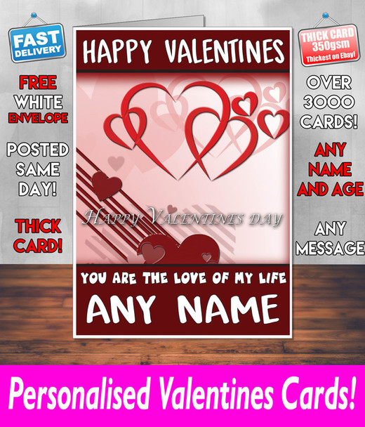 His Or Hers Valentines Day Card KE Design165 Valentines Day Card
