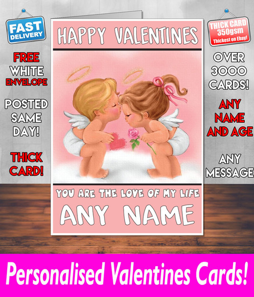 His Or Hers Valentines Day Card KE Design181 Valentines Day Card