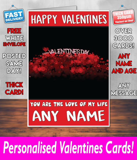His Or Hers Valentines Day Card KE Design182 Valentines Day Card
