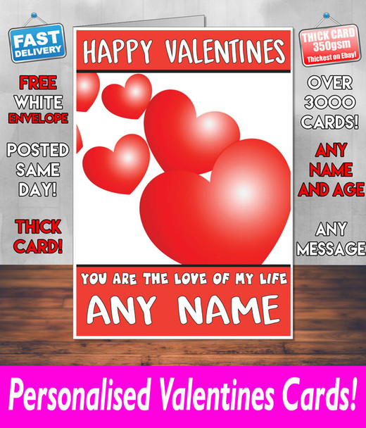 His Or Hers Valentines Day Card KE Design188 Valentines Day Card