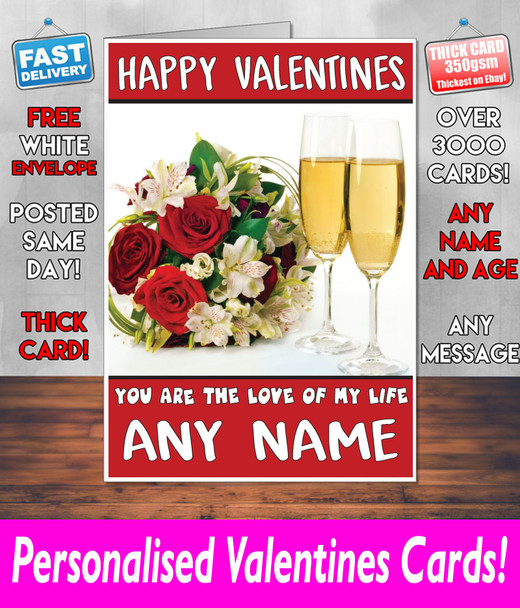 His Or Hers Valentines Day Card KE Design196 Valentines Day Card