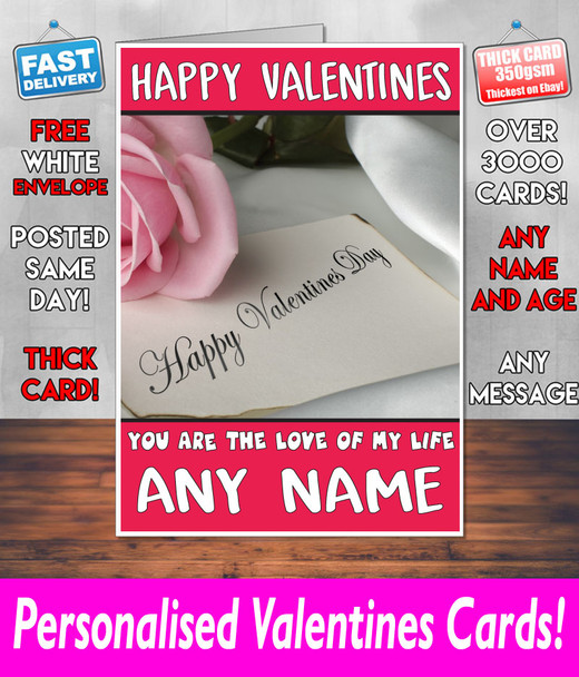 His Or Hers Valentines Day Card KE Design200 Valentines Day Card
