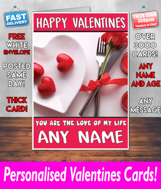 His Or Hers Valentines Day Card KE Design201 Valentines Day Card