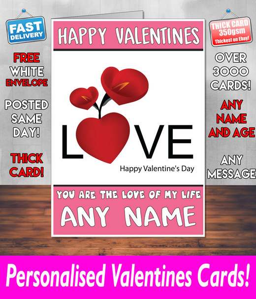 His Or Hers Valentines Day Card KE Design206 Valentines Day Card