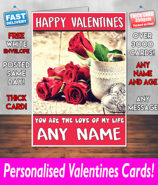 His Or Hers Valentines Day Card KE Design208 Valentines Day Card