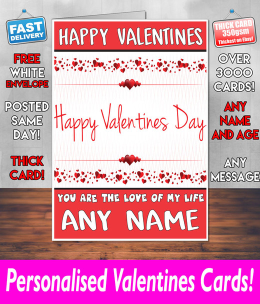 His Or Hers Valentines Day Card KE Design220 Valentines Day Card