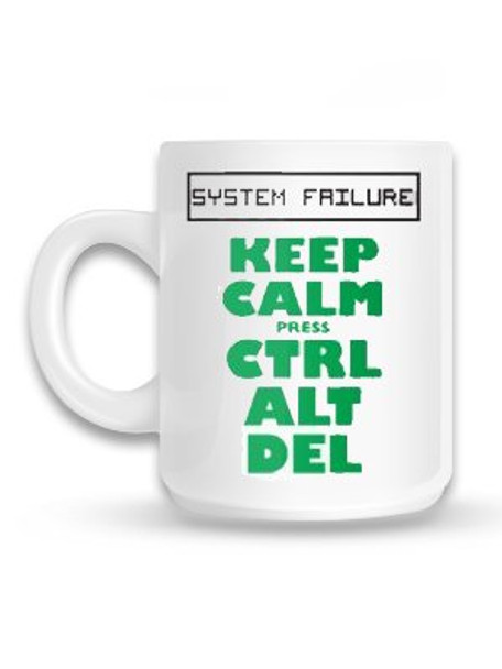 Keep Calm Ctrl Alt Delete Mug