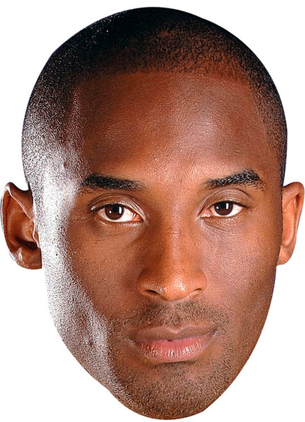 Kobe Bryant Sports celebrity Party Face Fancy Dress - Celebrity
