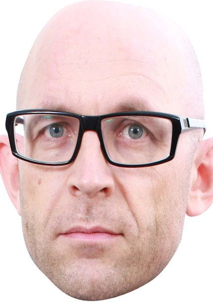 Jason Bradbury Tv Celebrity Face Mask