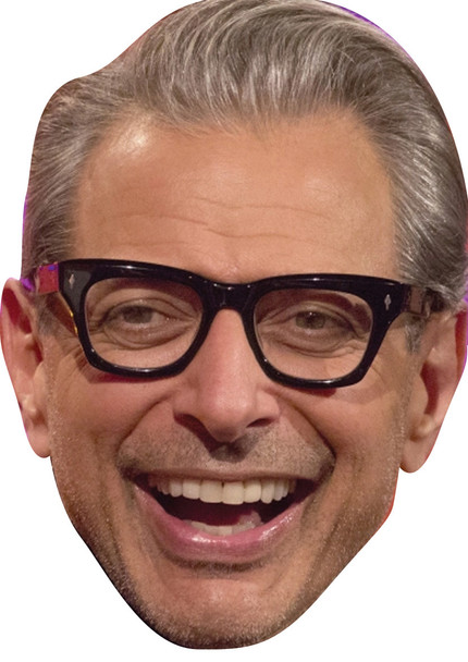 Jeff Goldblum Glasses Tv Movie Star Face Mask