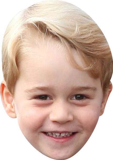 Prince George Young Celebrity Politician Face Mask