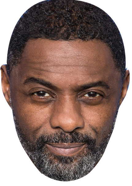 Idris Elba Celebrity Music Star Face Mask