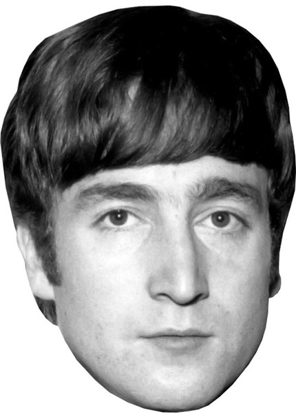 John Lennon Grey Celebrity Music Star Face Mask