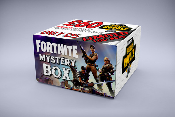 £60 FORTNITE MYSTERY BOX - PERSONALISED Gamer gifts inside FOR Christmas