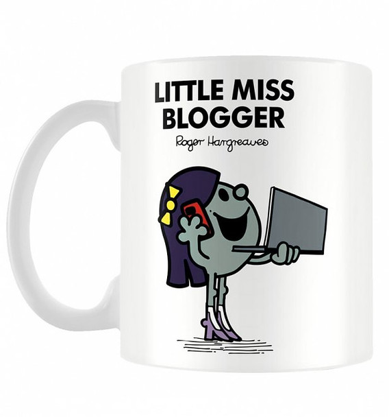 Miss Blogger Mug  - Personalised Men or Miss Mugs - Perfect Gift Xmas Secret Santa - ANY NAME
