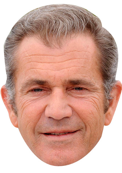 MEL GIBSON JB Actor Movie Tv Celebrity Face Mask