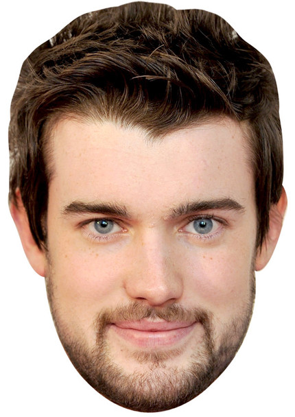 JACK WHITEHALL JB - Funny Comedian Fancy Dress Cardboard Celebrity Face Mask