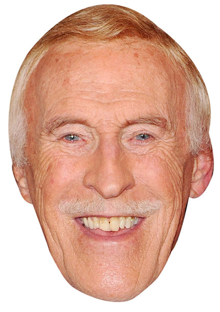 BRUCE FORSYTH JB - TV Star Fancy Dress Cardboard Celebrity Face Mask