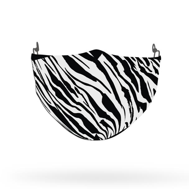 Zebra Tiger Animal Skin Face Covering Print 18