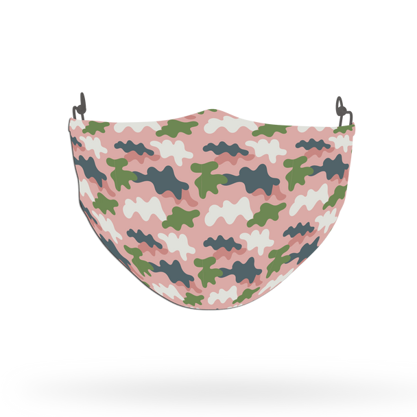 Camouflage Pattern Face Covering Print 20