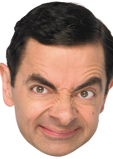 Rowan atkinson celebrity face mask Fancy Dress Face Mask 2021