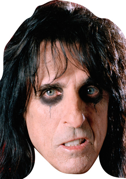 Alice Cooper Rockstar celebrity face mask Fancy Dress Face Mask 2021