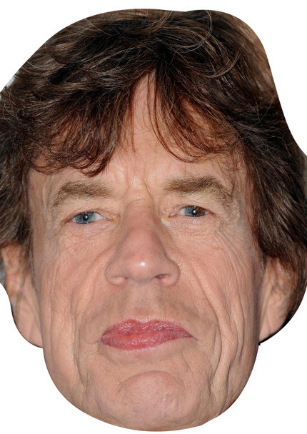 Mick Jagger celebrity face mask Fancy Dress Face Mask 2021