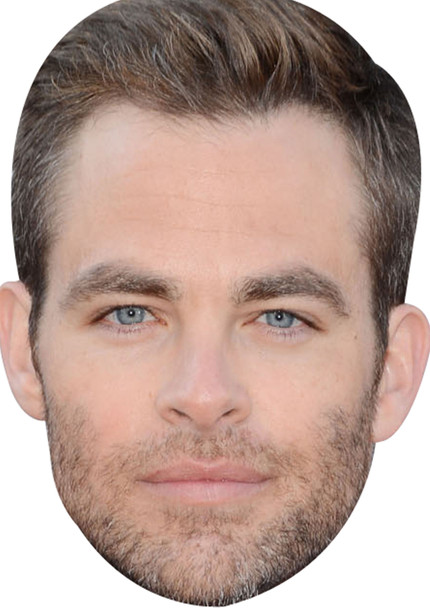 Chris Pine Celebrity Face Mask