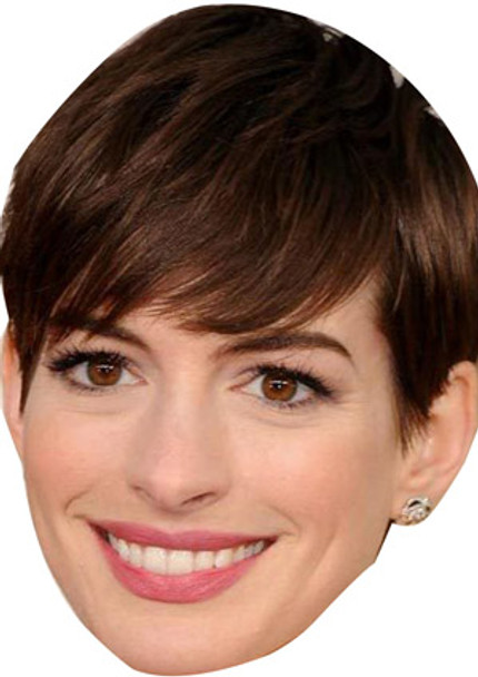 Anne Hathaway Celebrity Face Mask