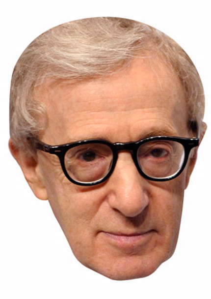 Woody Allen Celebrity Face Mask