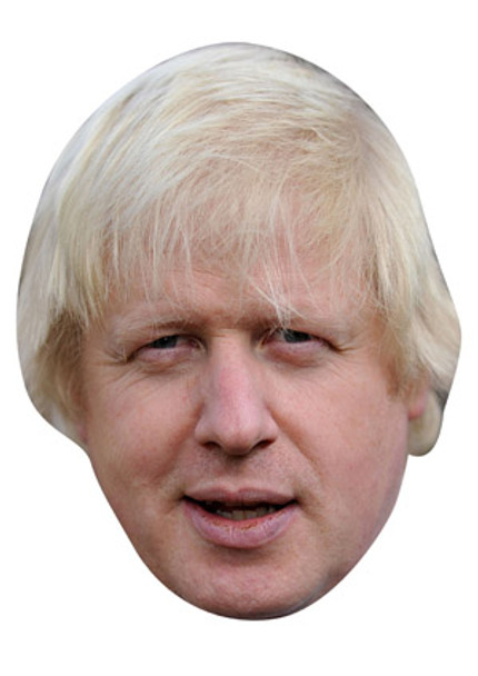 Boris Johnson 2018 Celebrity Face Mask