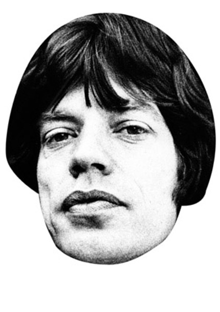 Mick Jagger Celebrity Face Mask