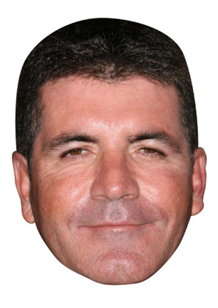 Simon Cowell Celebrity Face Mask