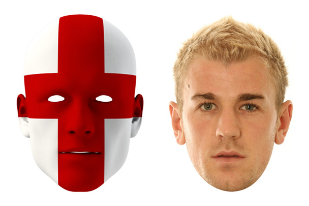 England World Cup Face Mask Pack Hart