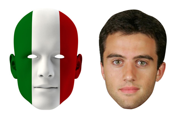 Italy World Cup Face Mask Pack De Rossi