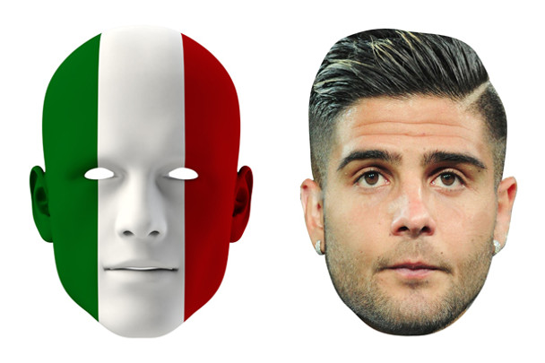 Italy World Cup Face Mask Pack Insigne