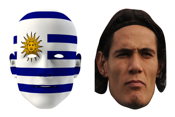 Uruguay World Cup Face Mask Pack Cavani
