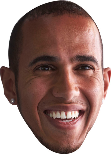 Lewis Hamilton 2018 Formula1 Face Mask