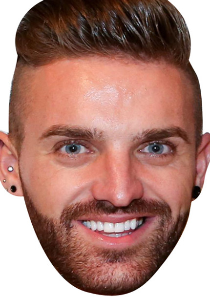 Aaron Chalmers Tv Stars 2018 Celebrity Face Mask