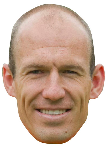 Arjen Robben Celebrity Face Mask