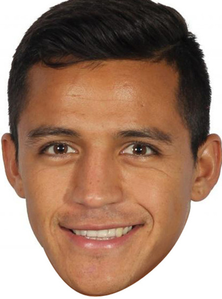 Alexis Sanchez Celebrity Face Mask