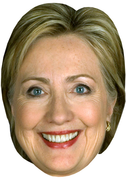 Hillary Clinton Usa Politician Face Mask