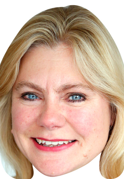 Justine Greening Uk Politician Face Mask