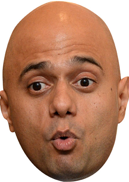 Sajid Javid Uk Politician Face Mask