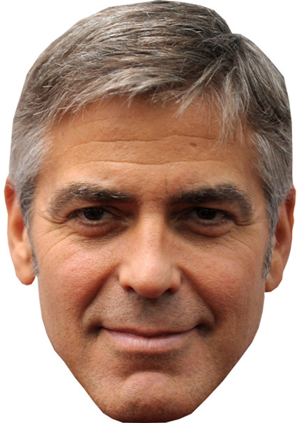 George Clooney Film Stars Movies Face Mask
