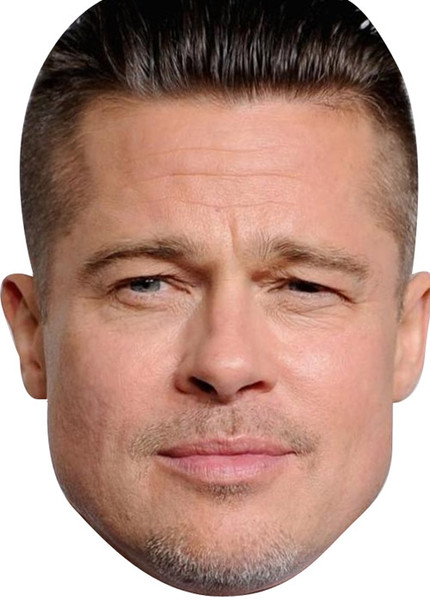 Brad Pitt 2018 Celebrity Face Mask